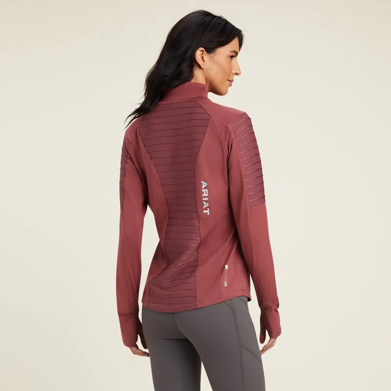 Ariat Women's Facet Baselayer - Wild Ginger-1